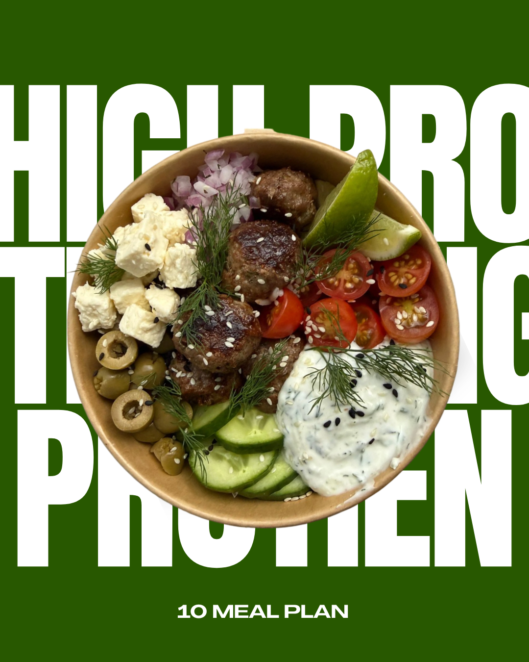 High Protein - 10 Meal Plan