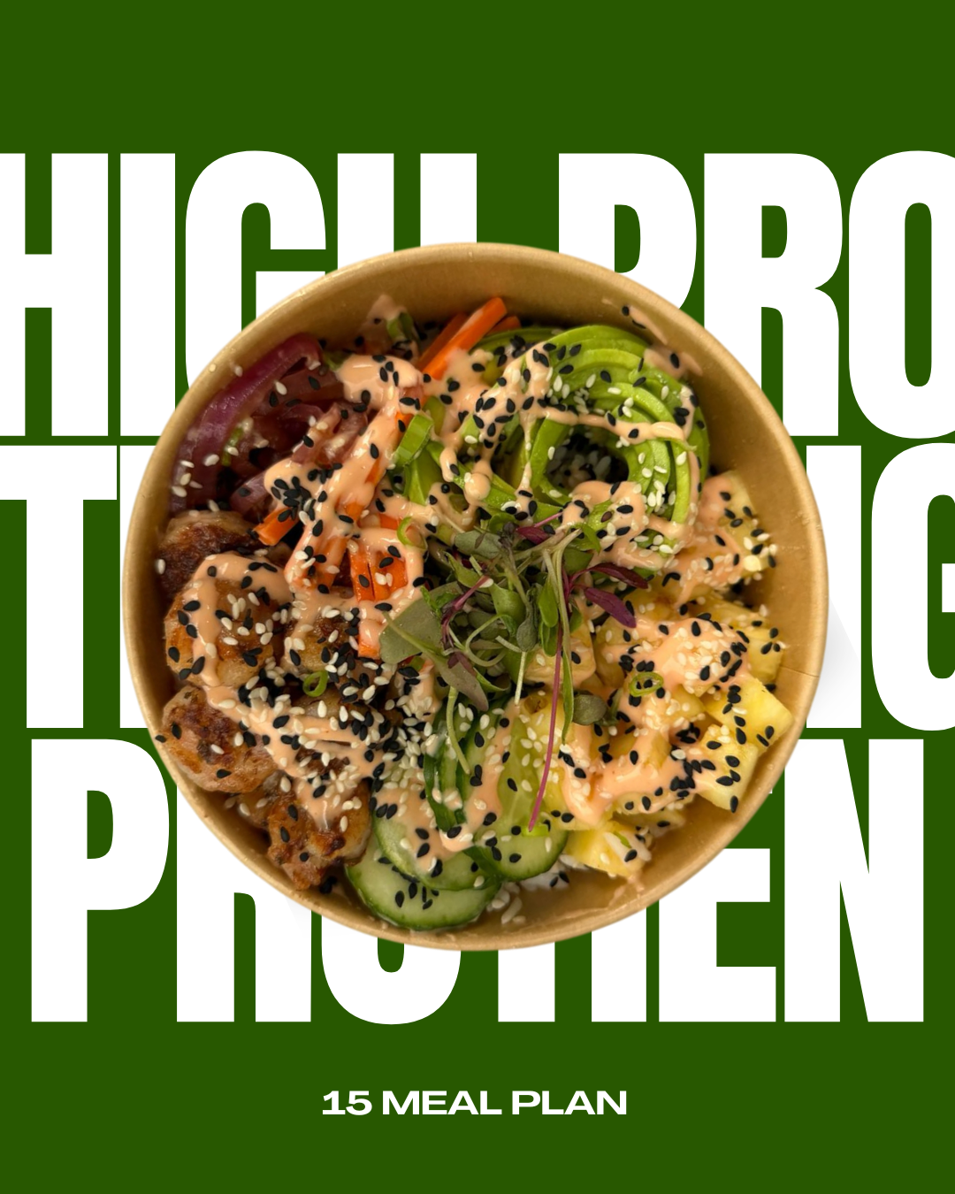 High Protein  - 15 Meal Plan