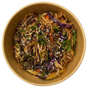 Asian flavor bowls by Grab A Bite in South Africa