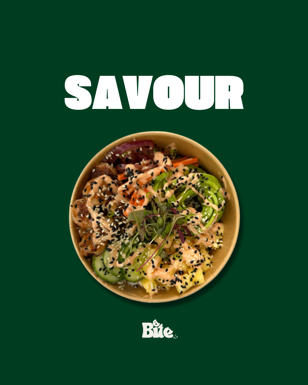 Savour Box meal prep by Grab A Bite